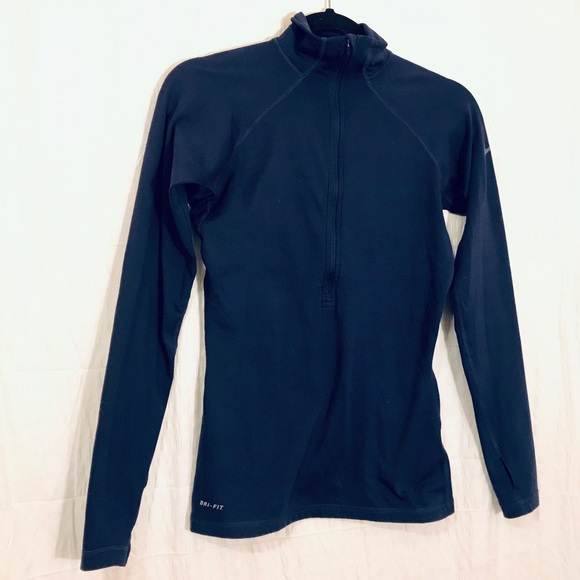 Nike Dri-fit 1/4 zip top - Picture 1 of 3